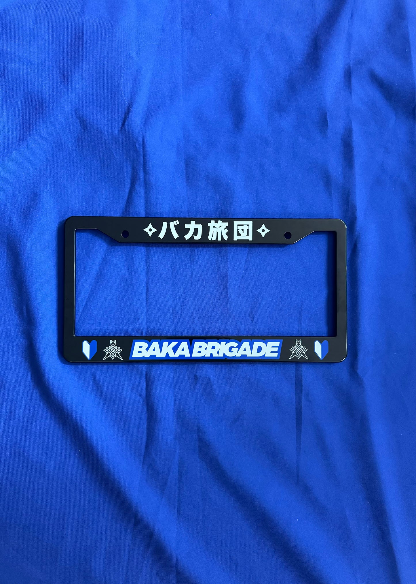 License plate frame