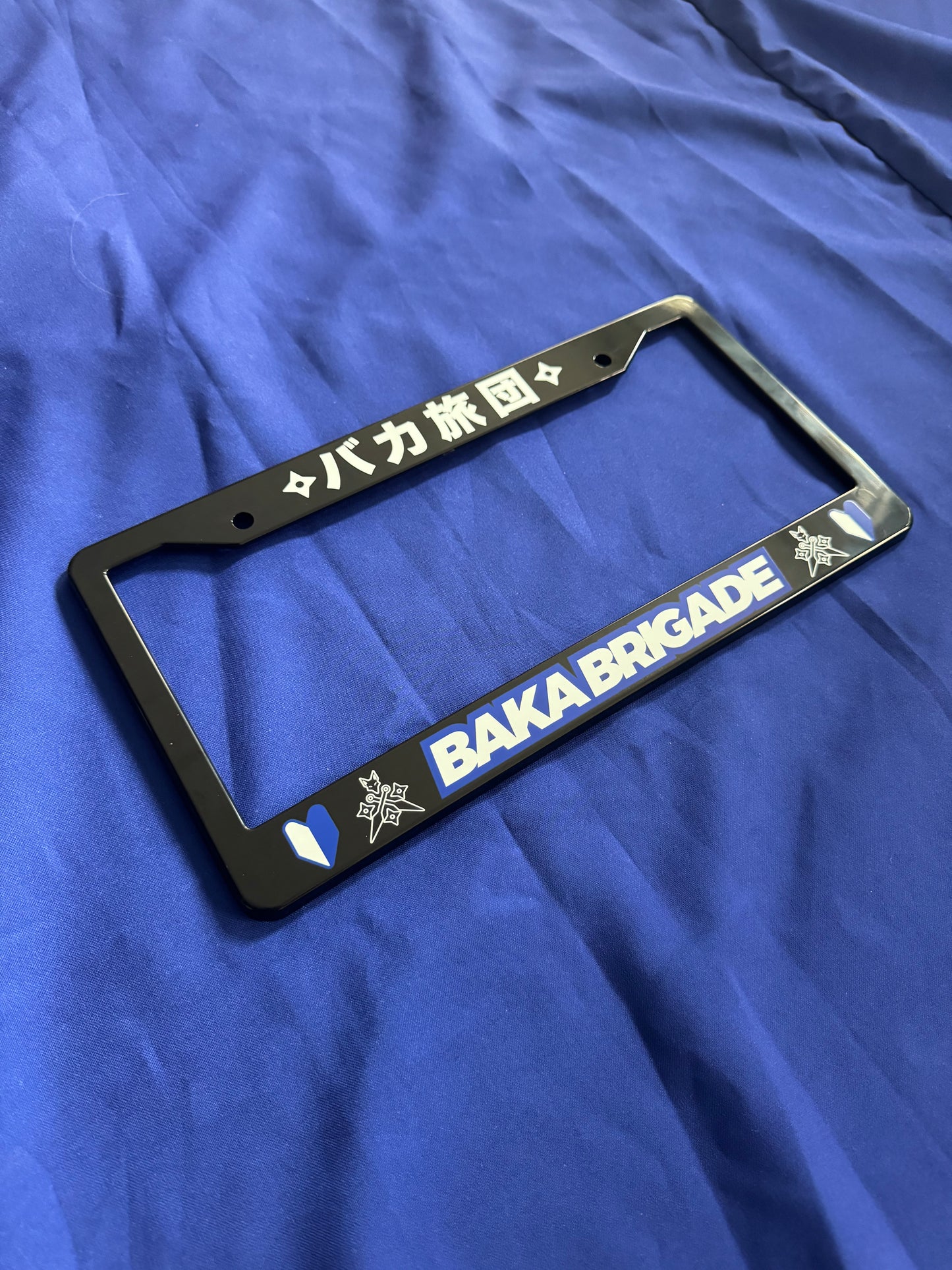 License plate frame