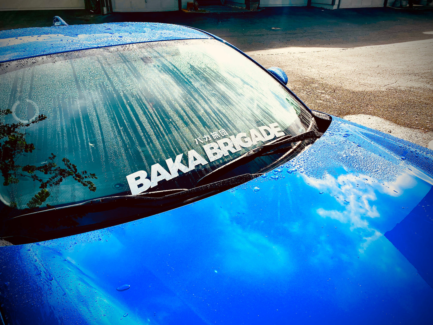 BAKA BRIGADE Windshield Sticker