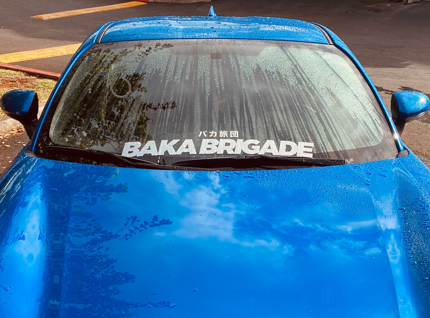 BAKA BRIGADE Windshield Sticker