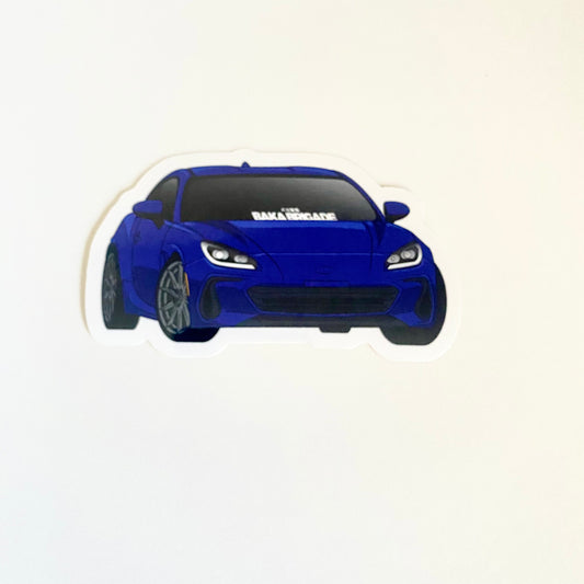 BRZ ZD8 car sticker